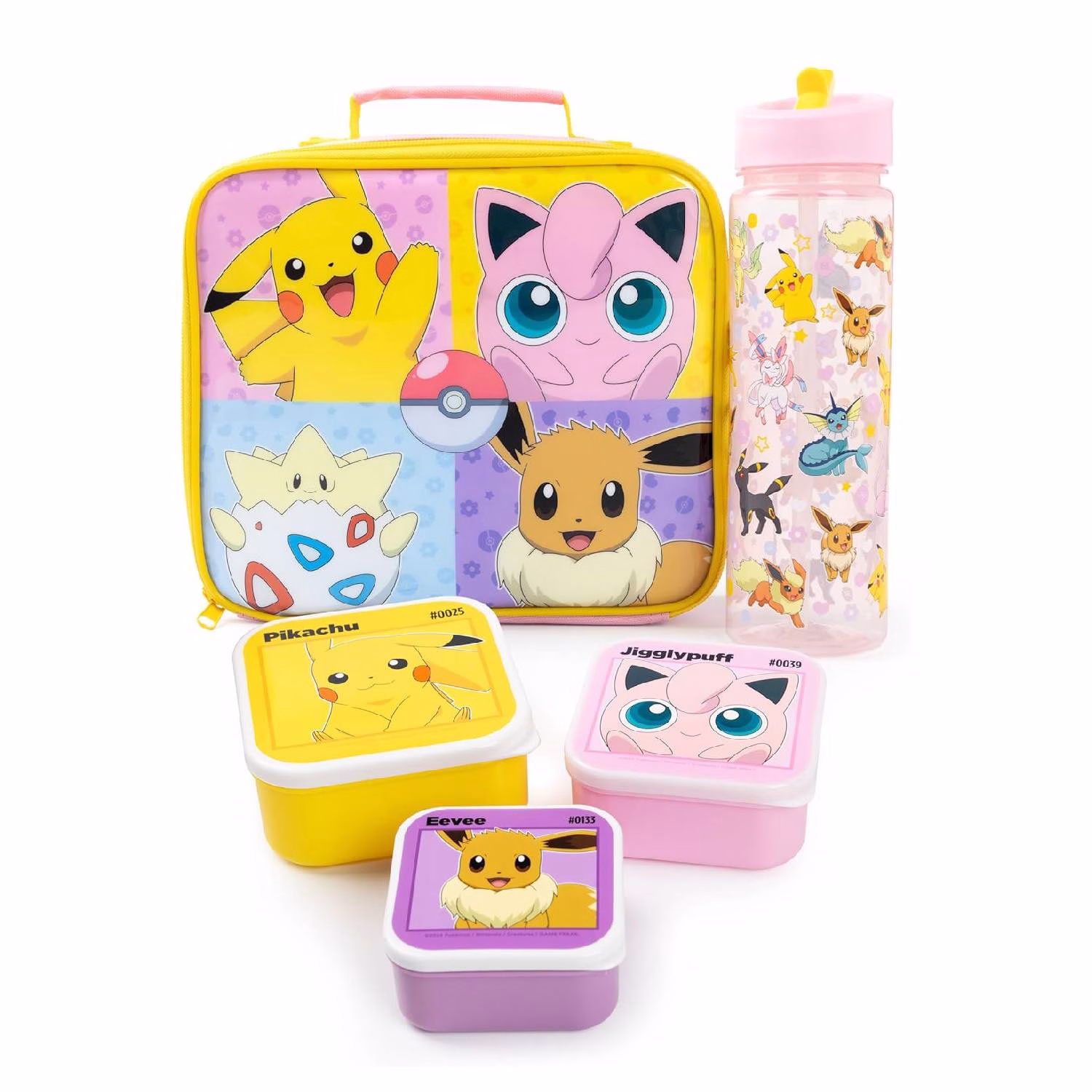 Pokemon Lonchera De 5 Piezas Eevee