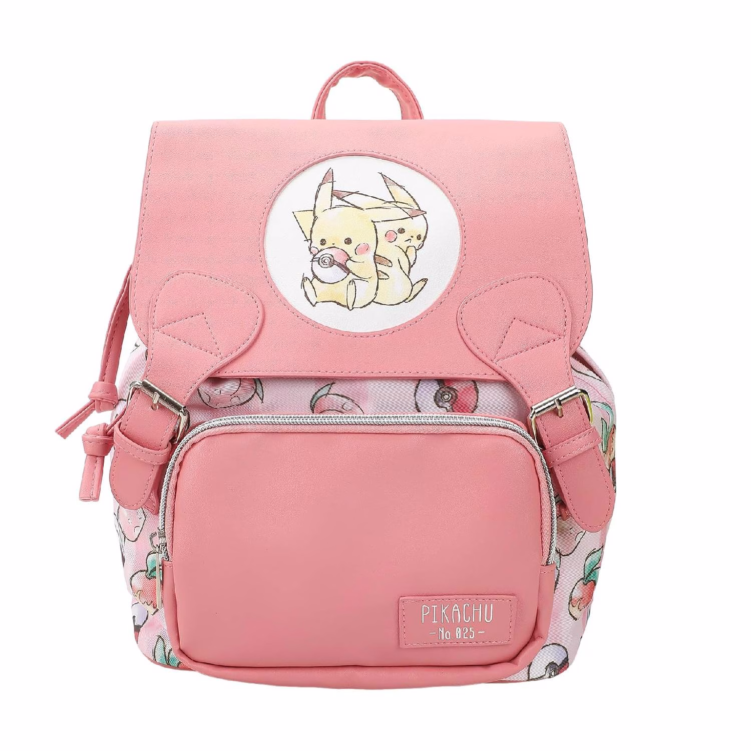 Pokemon Mini mochila Pikachu & Poké Balls Pink