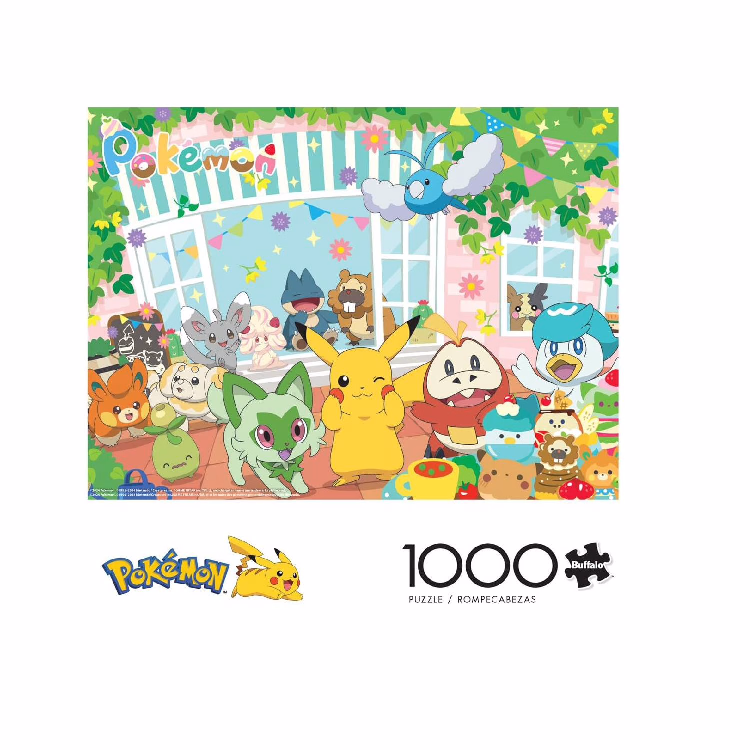 Pokemon Rompecabeza 1000 Piezas Pikachu Amigos
