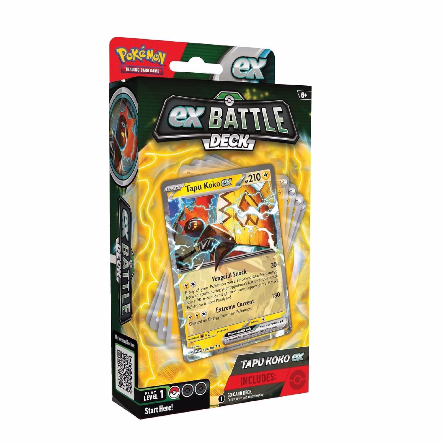 Pokemon TCG Battle Deck Tapu Koko ex Ingles