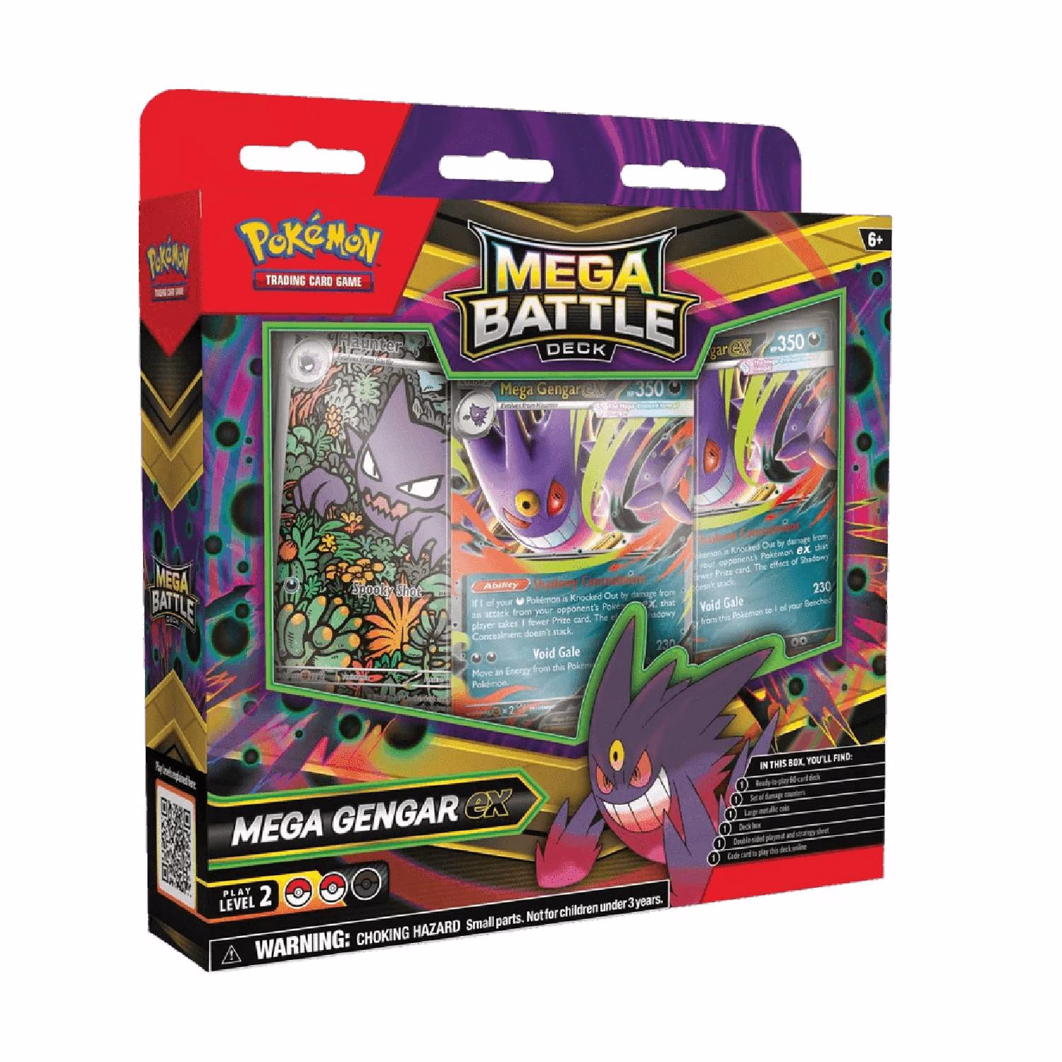 Pokemon TCG Mega Battle Deck Mega Gengar ex Español