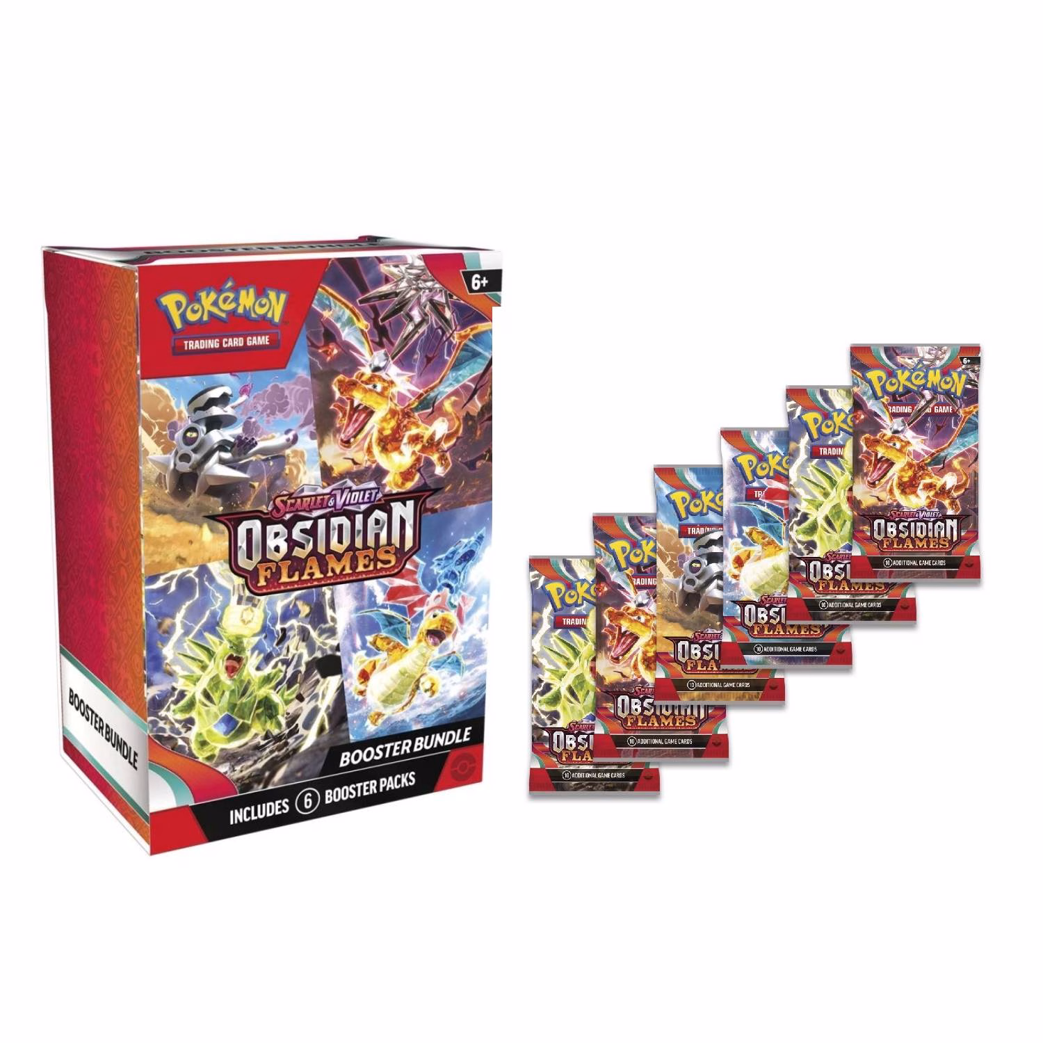 Pokemon TCG Obsidian Flames Booster Bundle Ingles