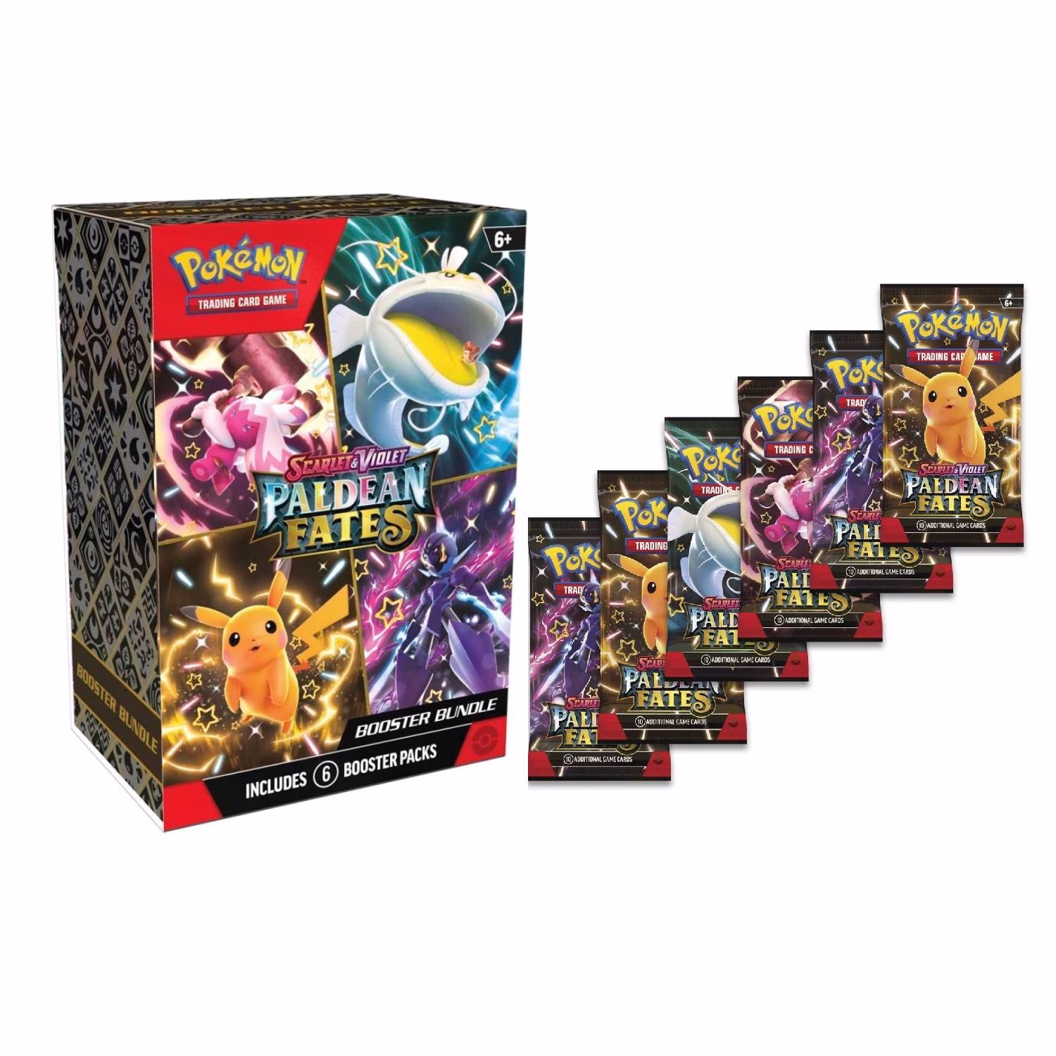 Pokemon TCG Paldean Fates Booster Bundle Ingles