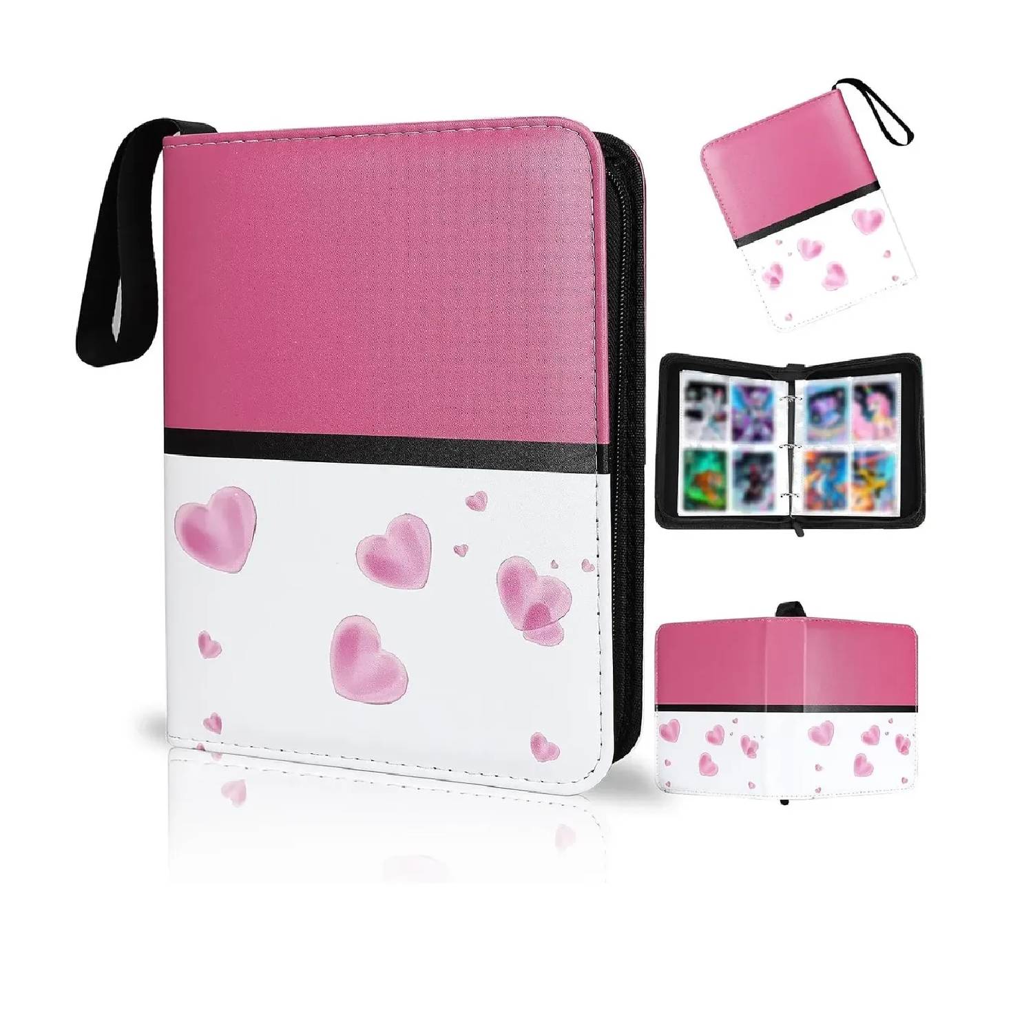 Pokemon Folder 4 Pocket 400 Cartas Pokeball Love 1 (1) Pokemon Folder 4 Pocket 400 Cartas Pokeball Love - Imagen 1