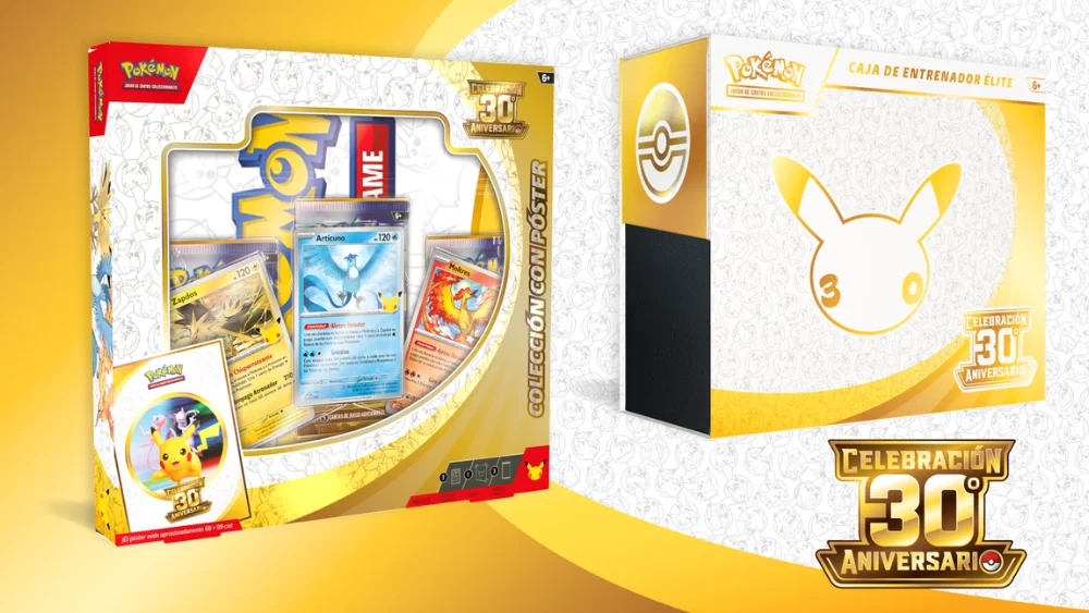 Cartas Pokémon de la colección del 30.º aniversario