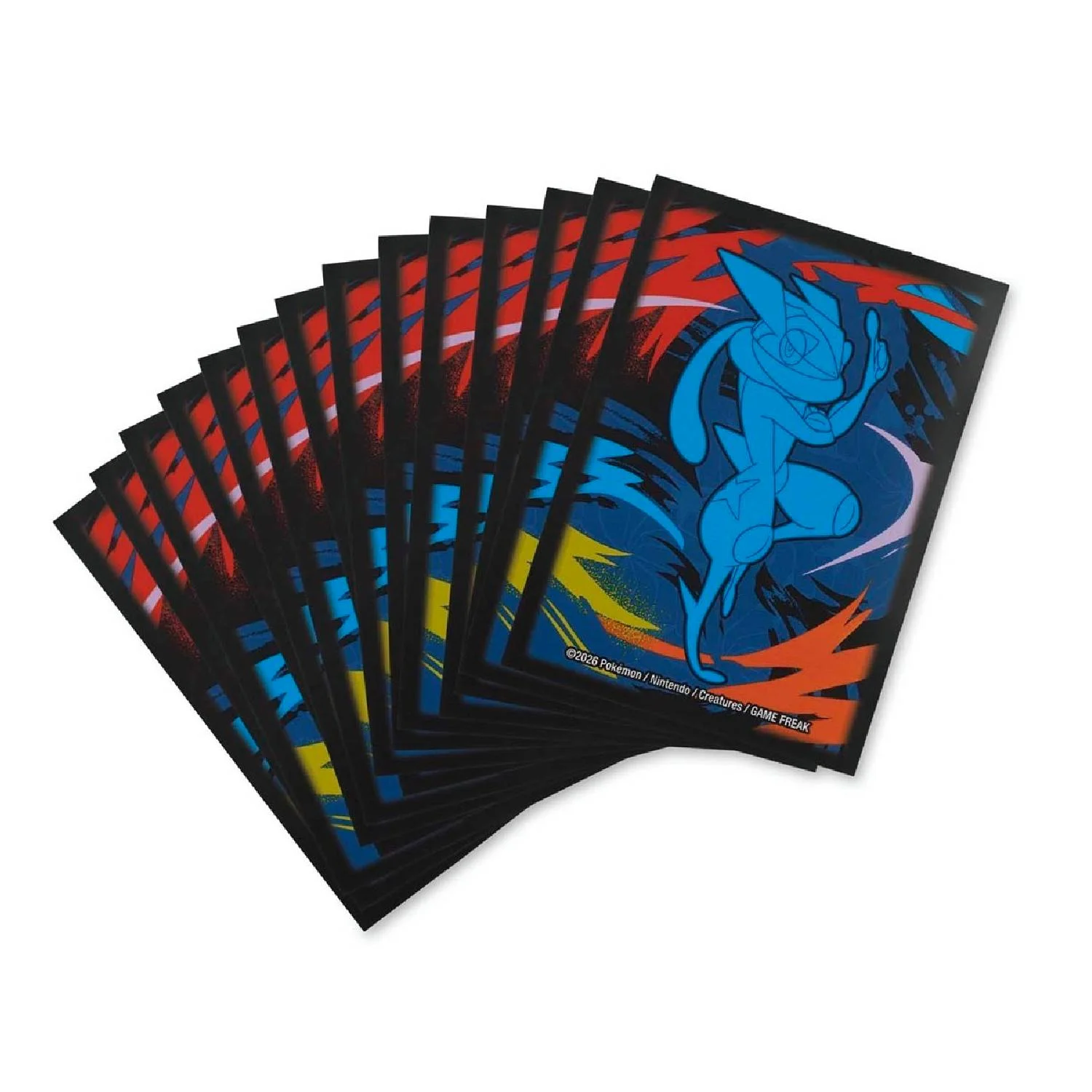 Card Sleeves Pokemon Greninja Slashing Waves 65 Fundas 1 (1) Card Sleeves Pokemon Greninja Slashing Waves 65 Fundas - Imagen 1