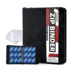 Folder 9 Pocket Black Fuzmo 900 Cartas