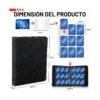 Folder 9 Pocket Black Fuzmo 900 Cartas - Imagen 2