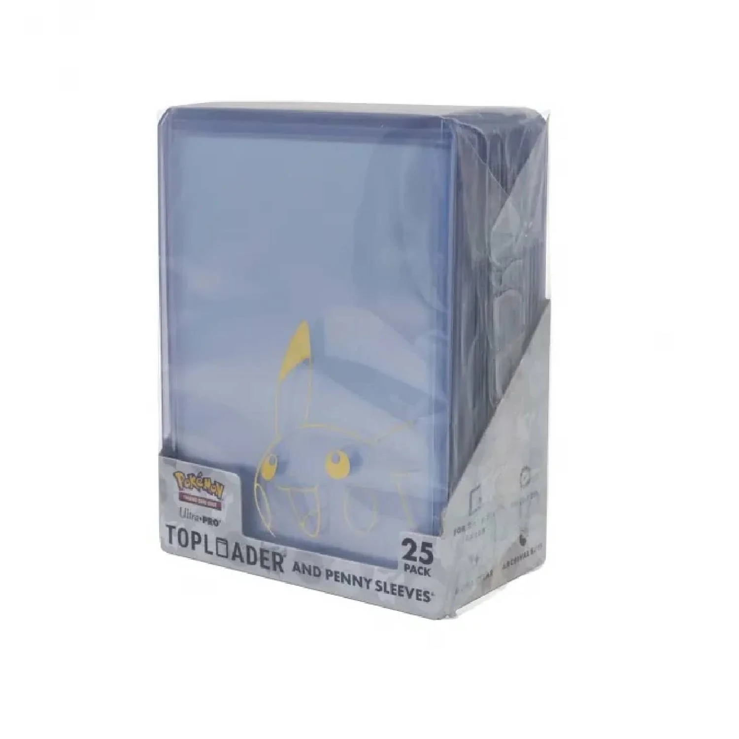 Toploader Pokemon Ultra Pro Transparente Pikachu 25 Pack 1 (1) Toploader Pokemon Ultra Pro Transparente Pikachu 25 Pack - Imagen 1