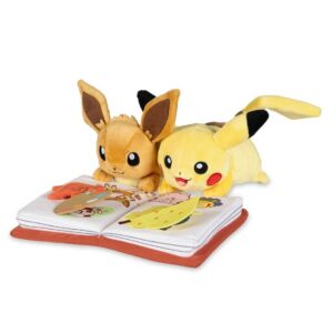 Pokemon Peluche Pikachu y Eevee De Discovery Days 30 cm