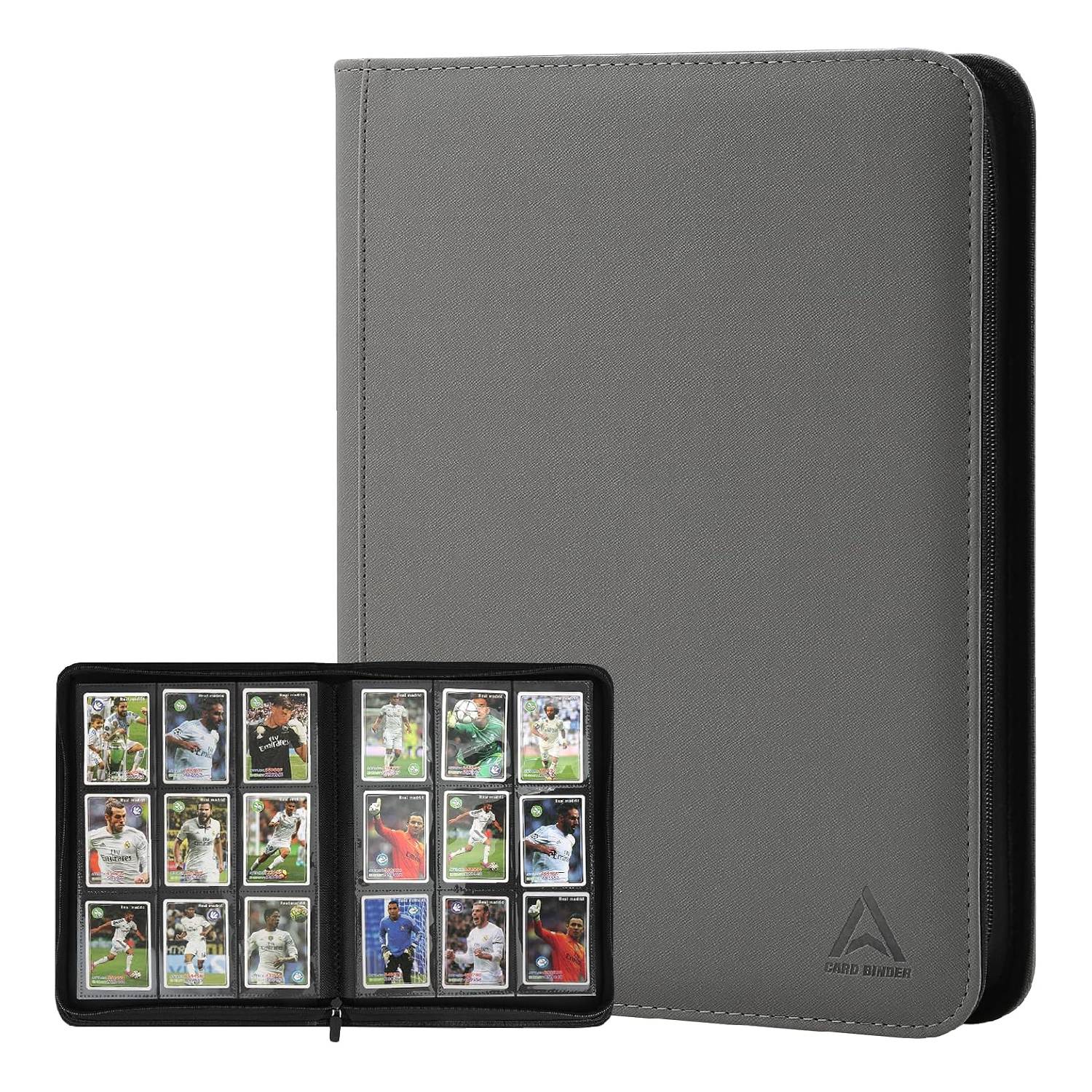 Folder 9 Pocket Gris 540 Cartas 1 Folder 9 Pocket Gris 540 Cartas - Imagen 1