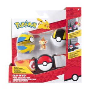 Pokemon Clip N Go Poke Ball Belt Chimchar Cinturon