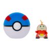 Pokémon Jazwares Clip n Go Fuecoco Great Ball - Imagen 2