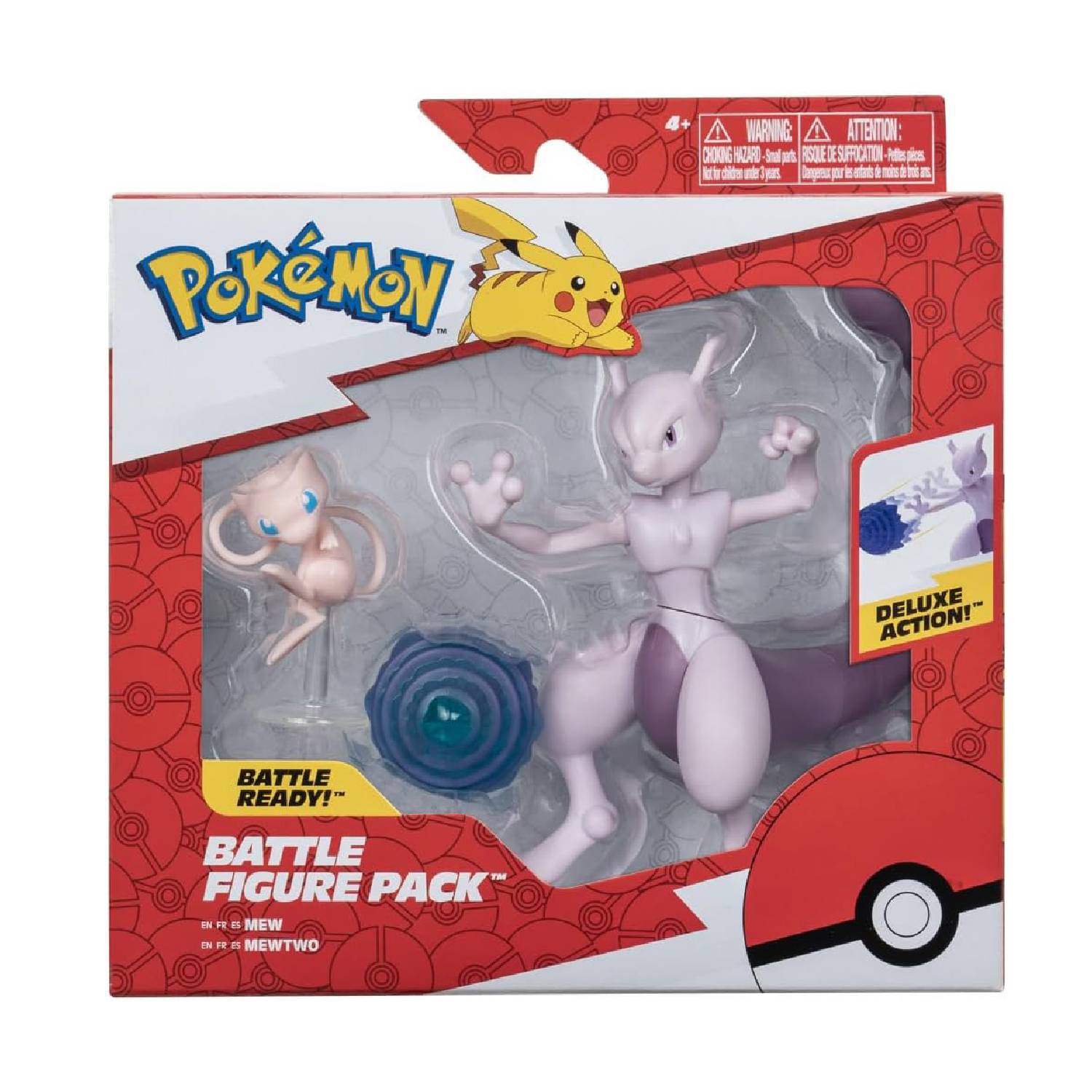 Pokemon Mewtwo Mew Jazware Pack 1 Pokemon Mewtwo Mew Jazware Pack - Imagen 1