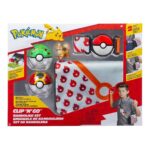 Pokemon Set de Bandolera Con Pokebola y Figura Growlithe