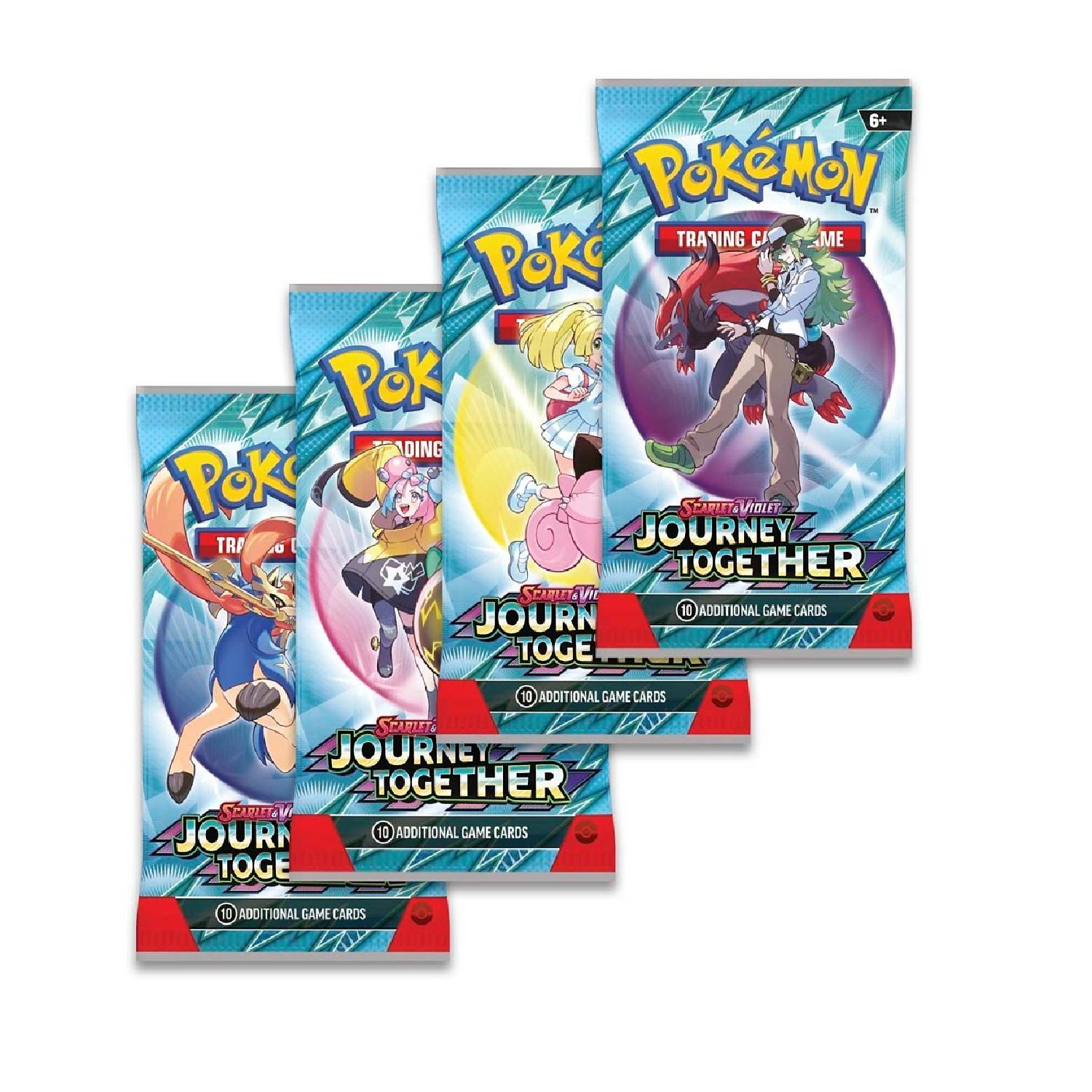 Pokemon TCG Sobre Journey Together Ingles C_u 1 Pokemon TCG Sobre Journey Together Ingles C/u - Imagen 1